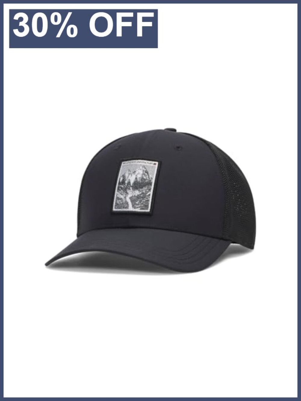 Men's Outdoor Trucker Hat Baseball Cap Adjustable Snapback Mesh Back